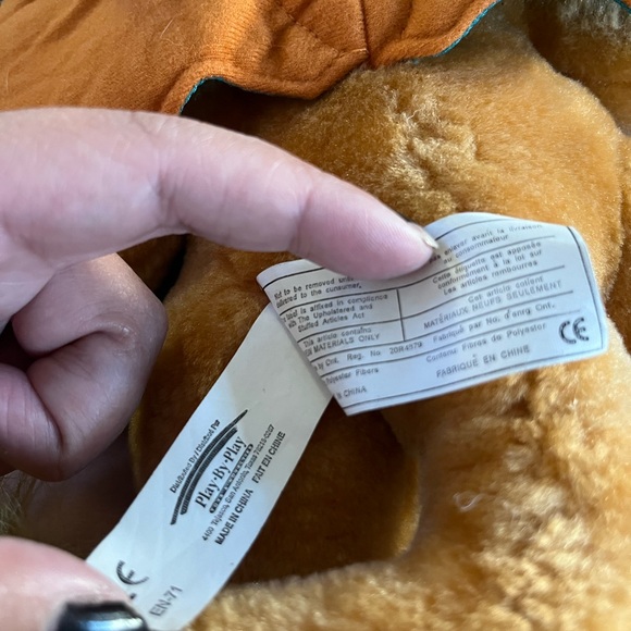 Pokemon 1999 Charizard Play By Play 10” Plush RARE - Picture 6 of 8